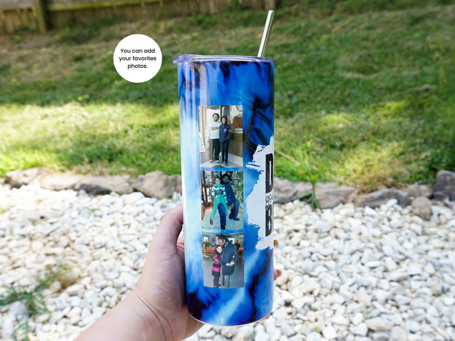 Personalized Thermal Tumbler for Father's Day: Dad, You're the Best!