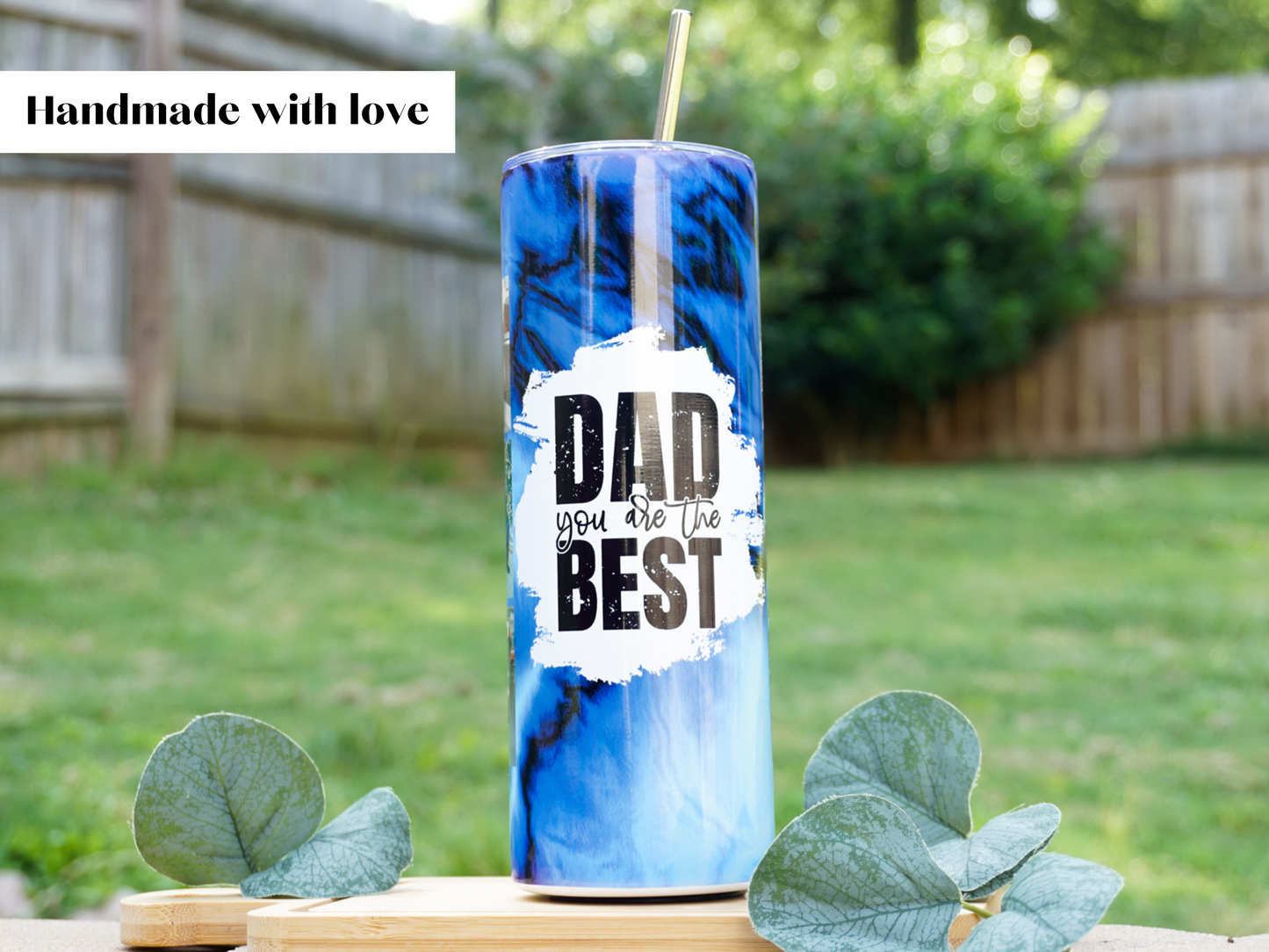Personalized Thermal Tumbler for Father's Day: Dad, You're the Best!