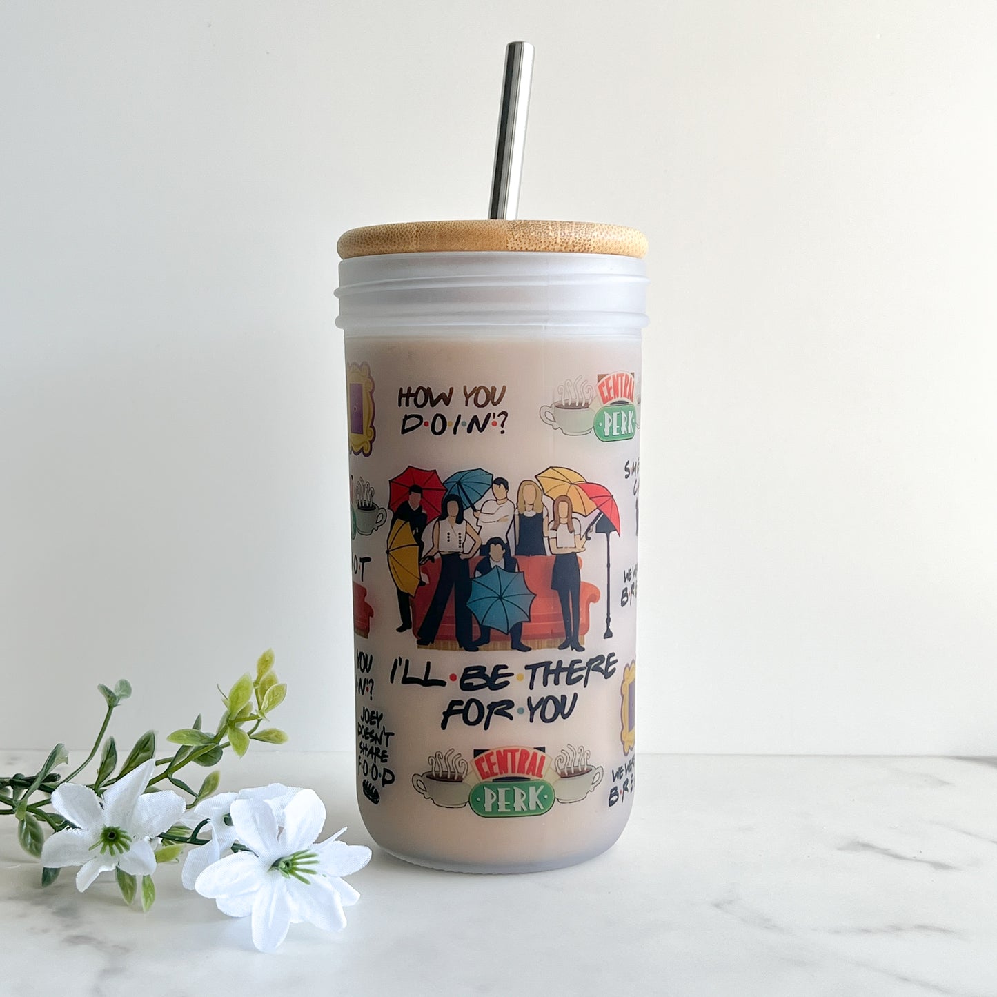 Friends Central Perk | 22oz Frosted Tumbler