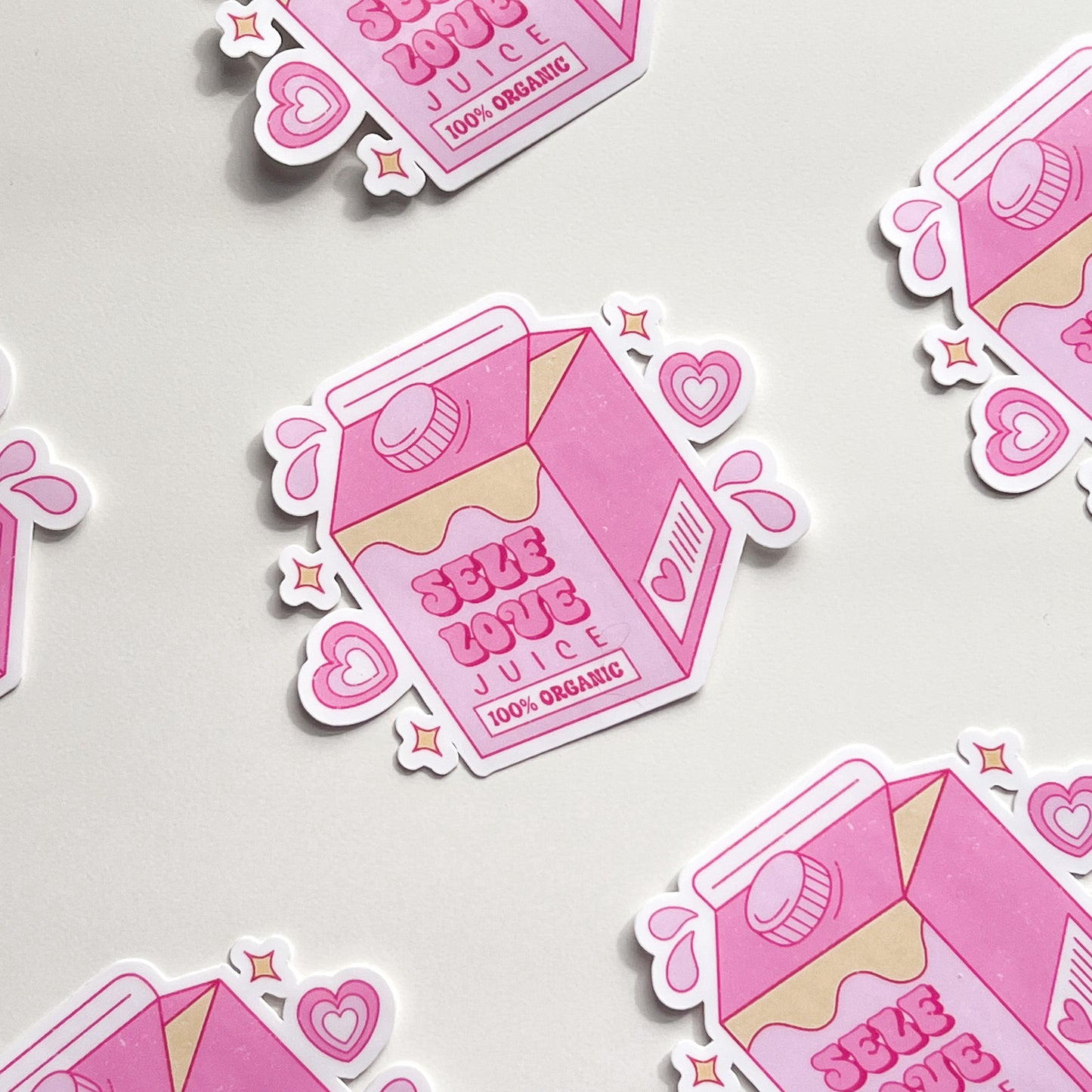"Self Love Juice" Glossy Sticker