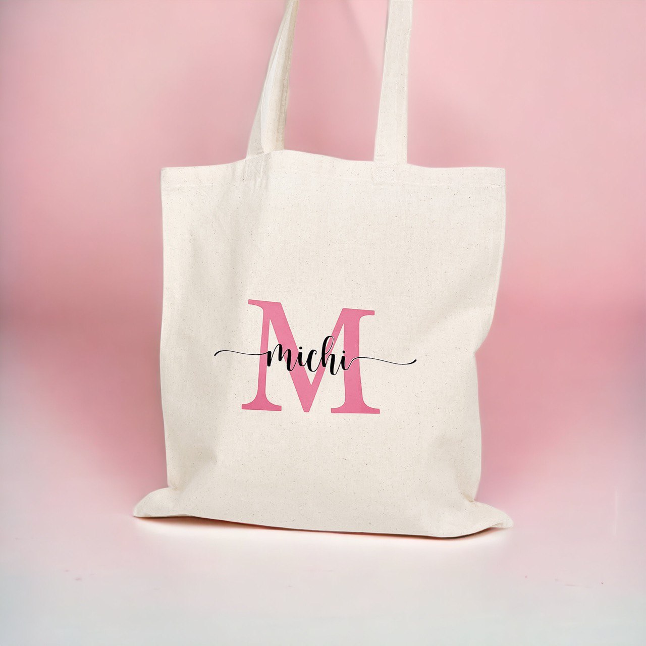 Monogram with name | Tote Bag
