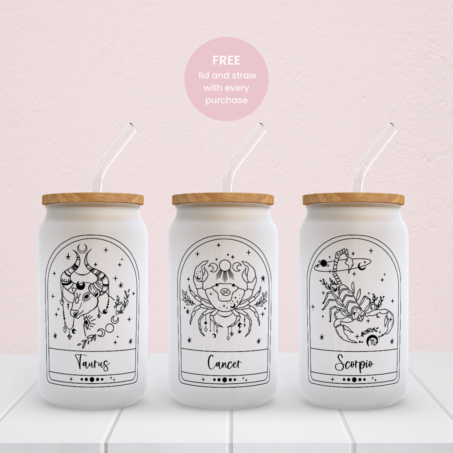 Horoscope | Glass Cup