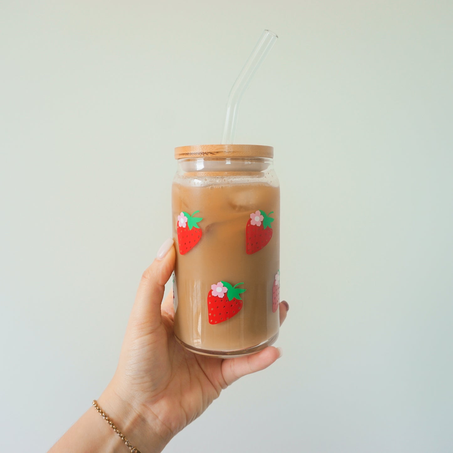 Strawberry | Glass Cup