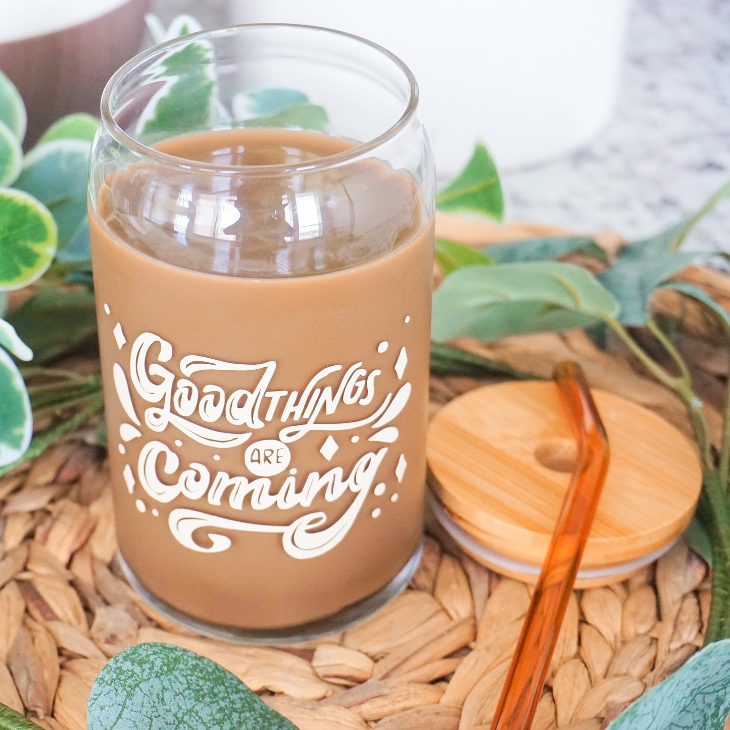 Good things are coming | Glass Cup
