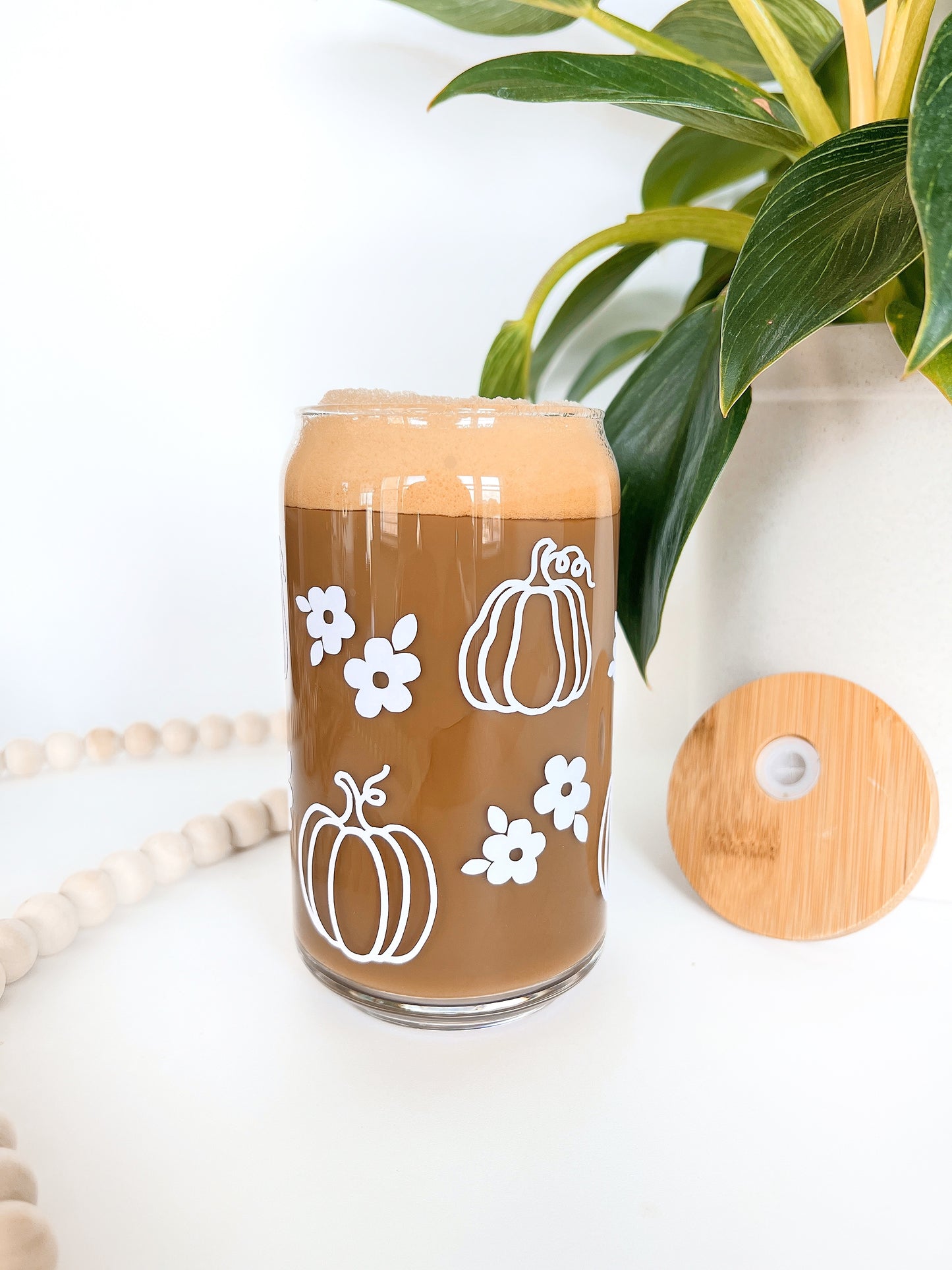 Pumpkins | Glass Cup