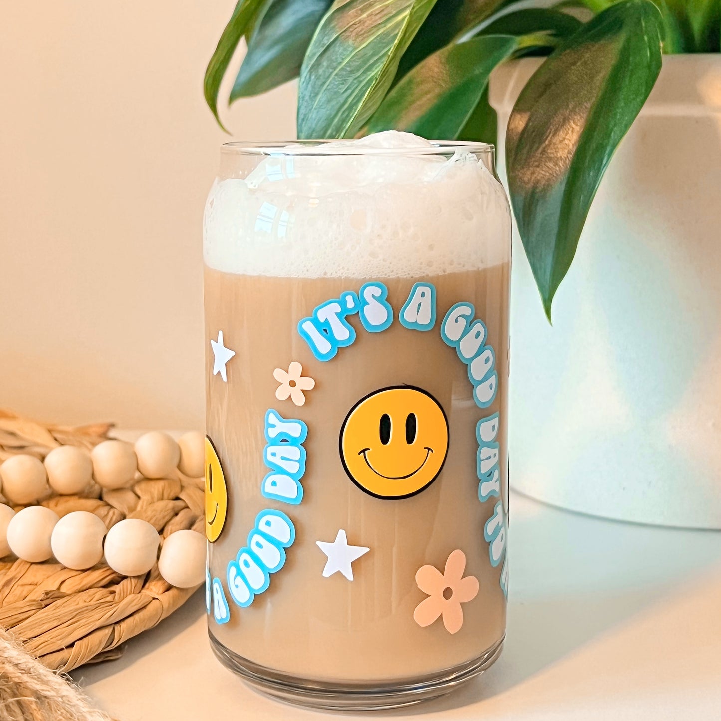 It's a good day to have a good day | Glass Cup