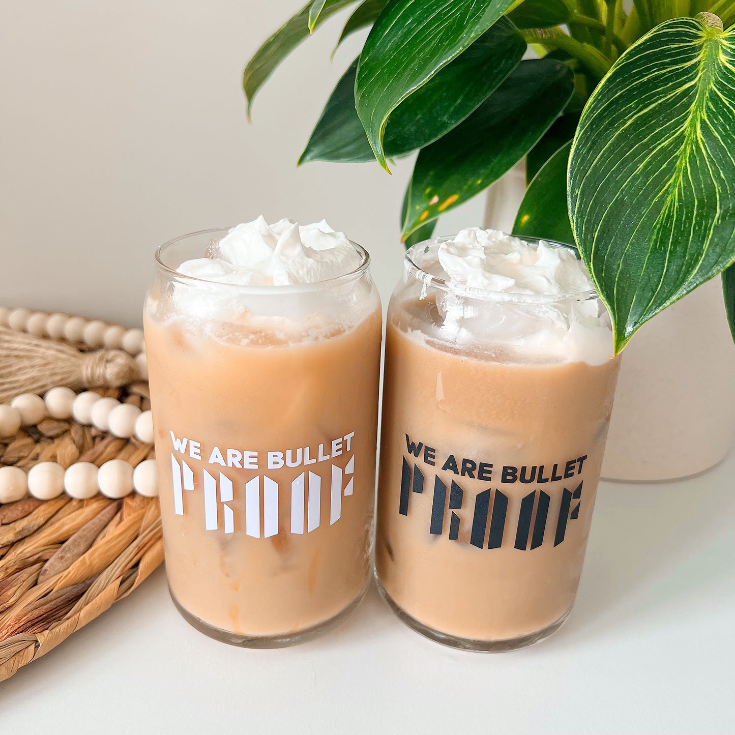 BTS "We are bulletproof" | Glass Cup