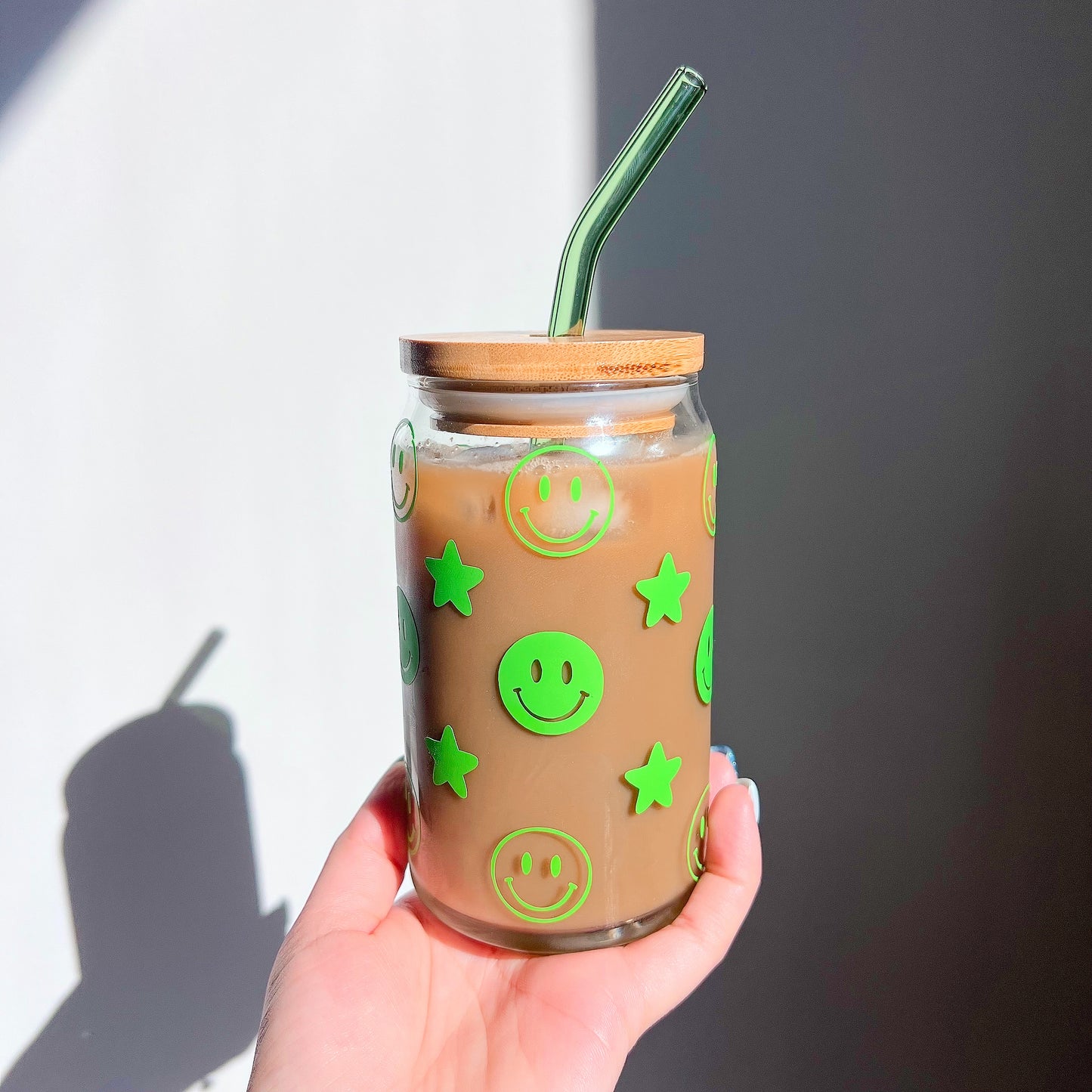 Smiley face | Glass Cup