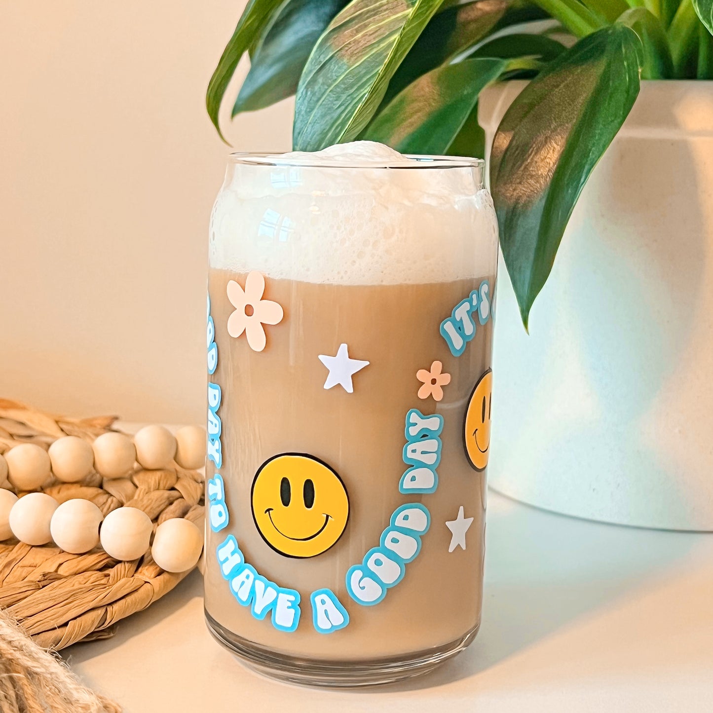 It's a good day to have a good day | Glass Cup