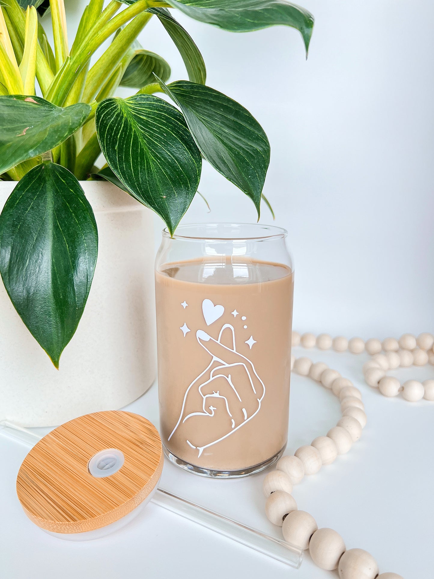 BTS "Hand love" | Glass Cup