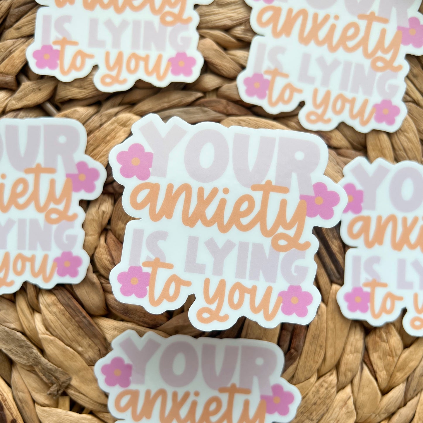 Your anxiety is lying to you | Sticker