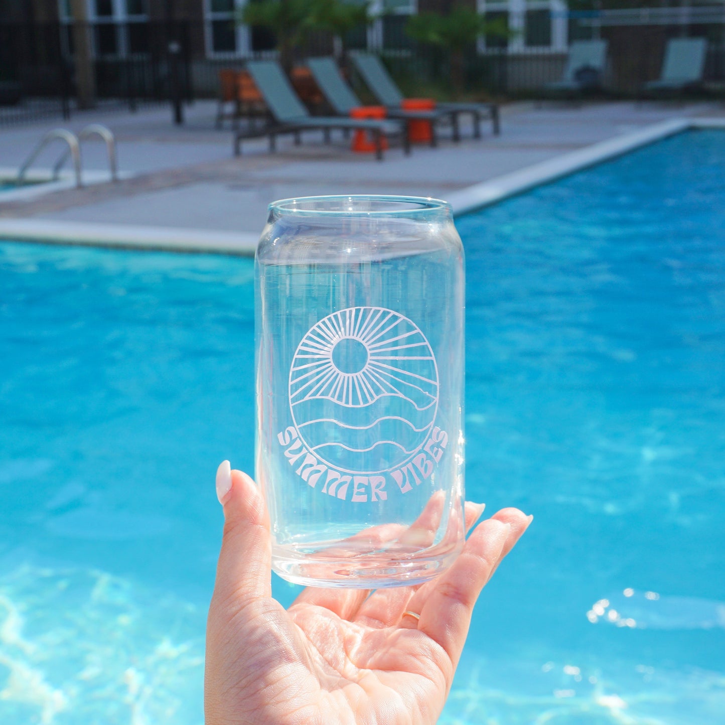 Summer Vibes Collection | Glass Cup