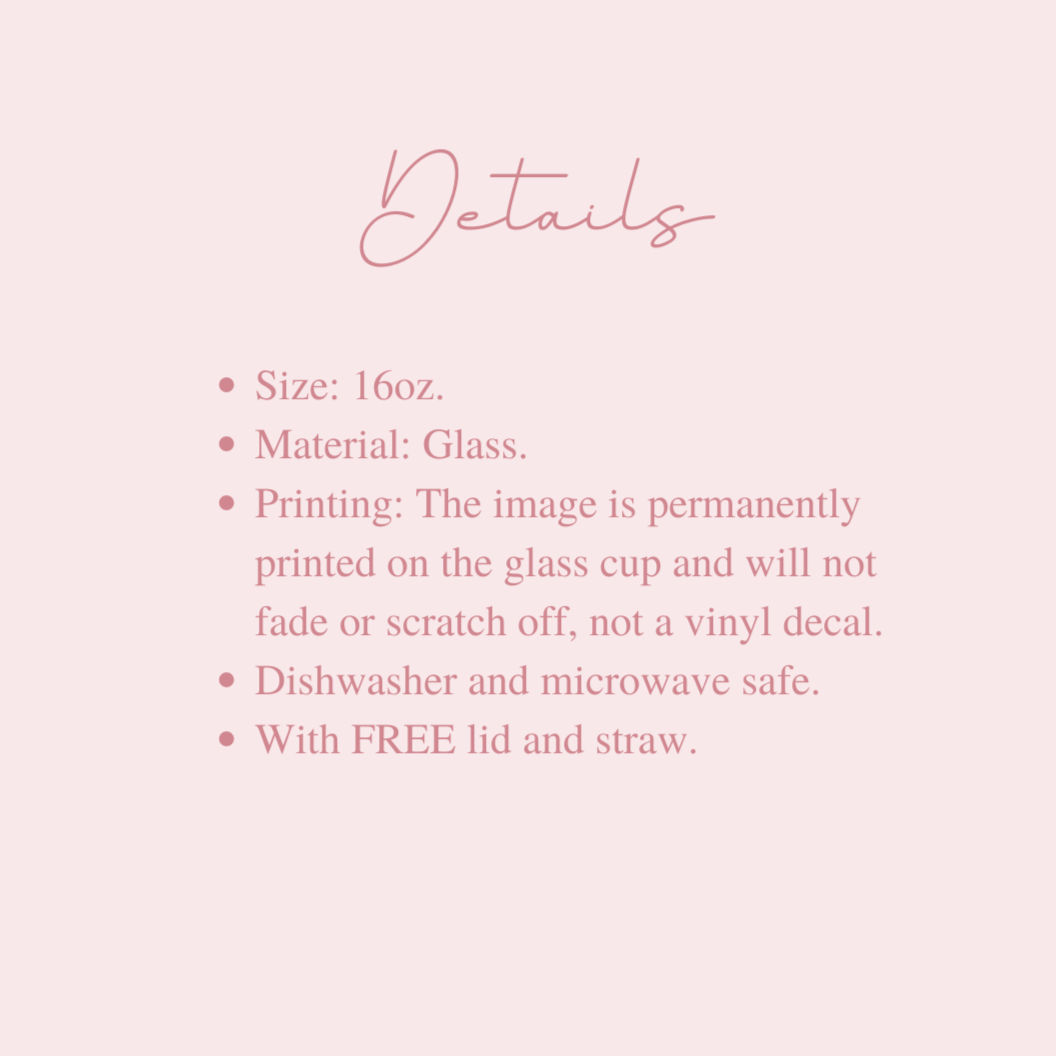 Nature Lover | Glass Cup