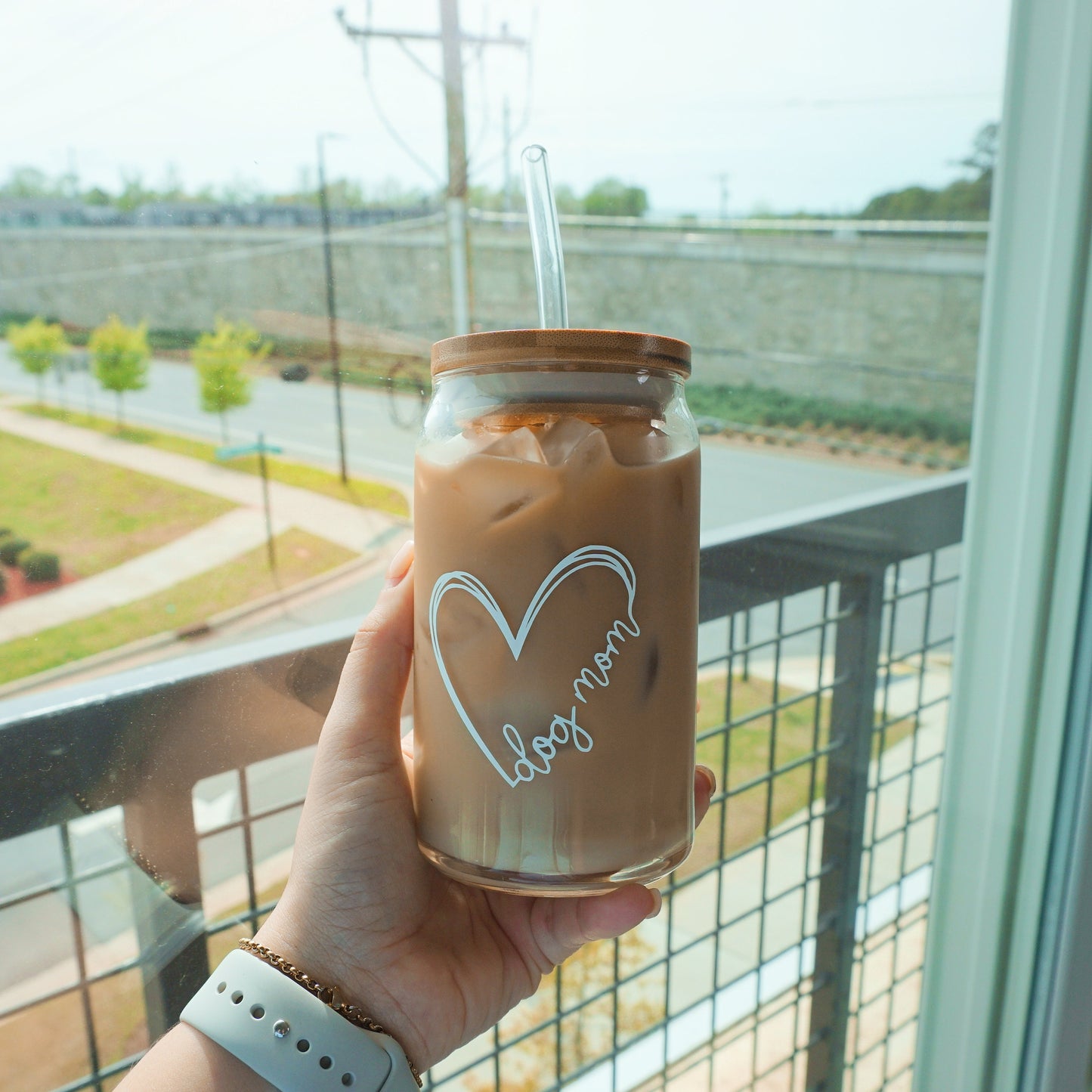 Dog Mom | Glass Cup