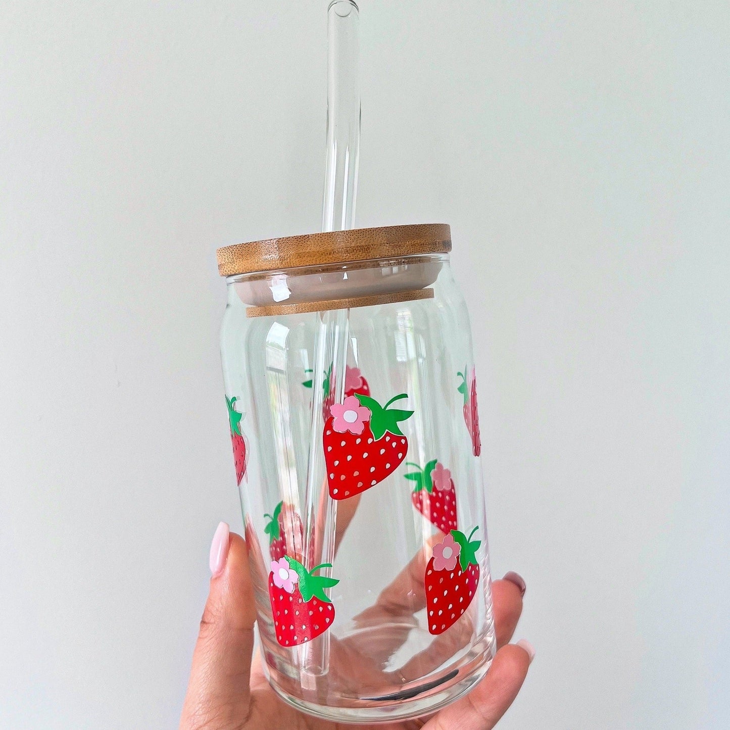 Strawberry | Glass Cup