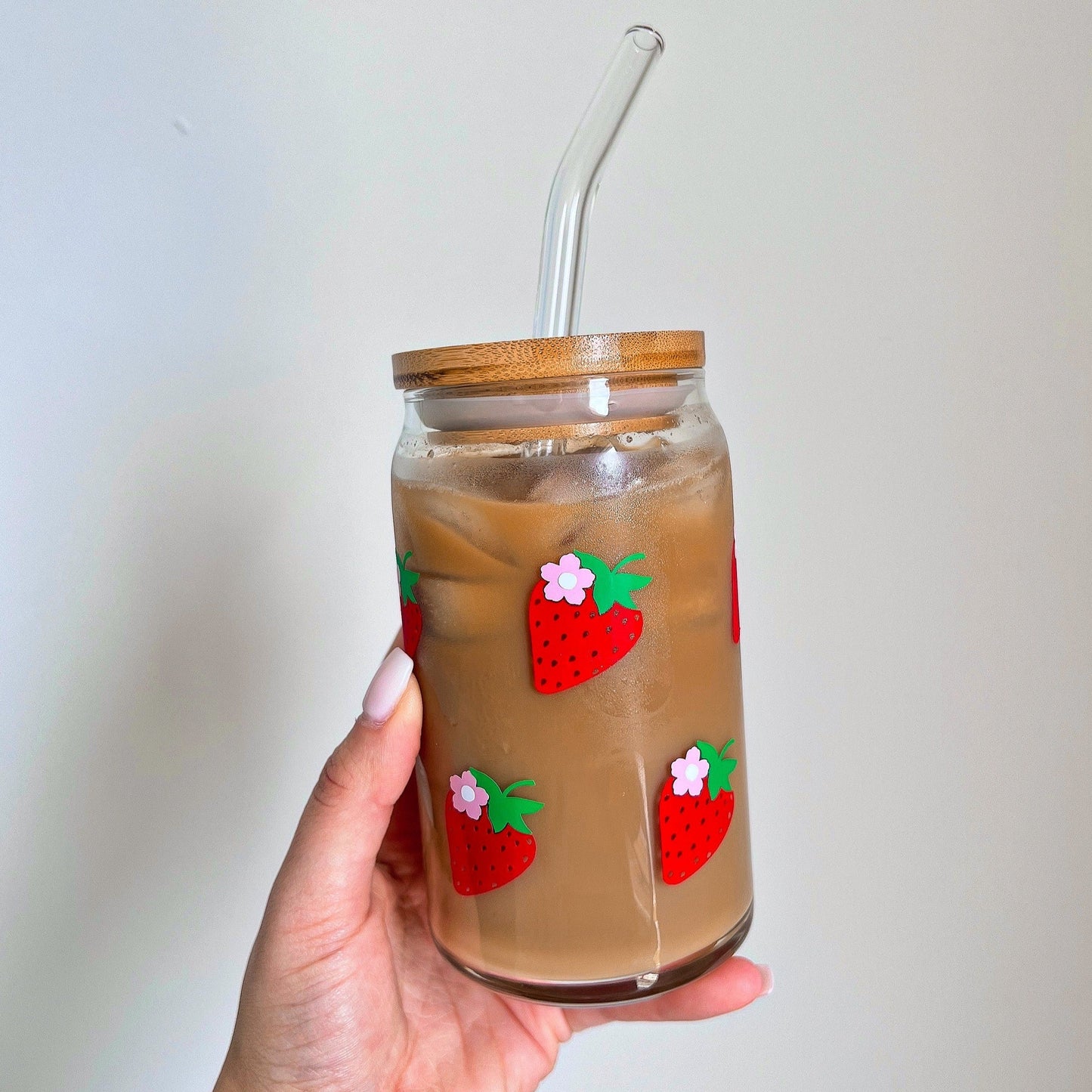 Strawberry | Glass Cup