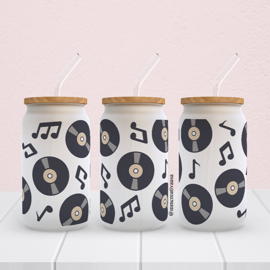 Music Lover | Glass Cup