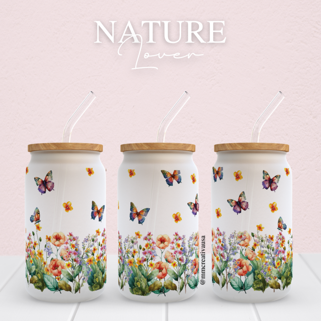 Nature Lover | Glass Cup