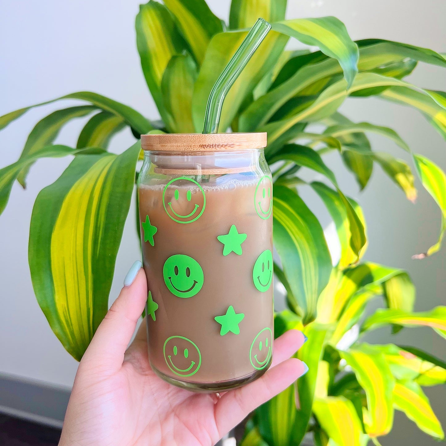 Smiley face | Glass Cup