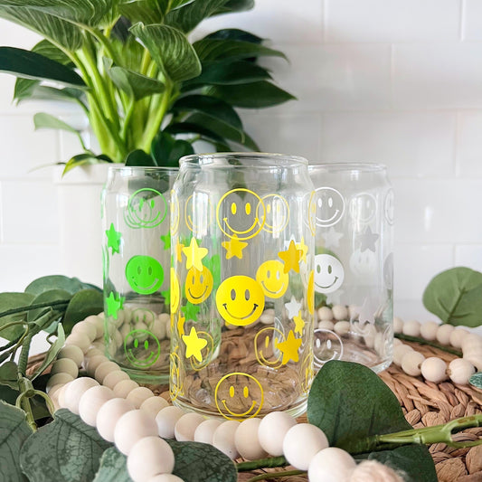 Smiley face | Glass Cup