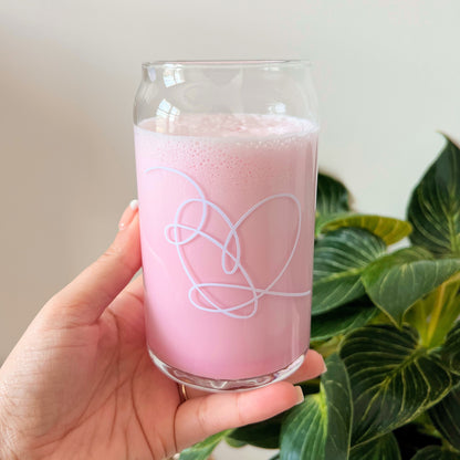 BTS "Love Yourself" Heart | Glass Cup