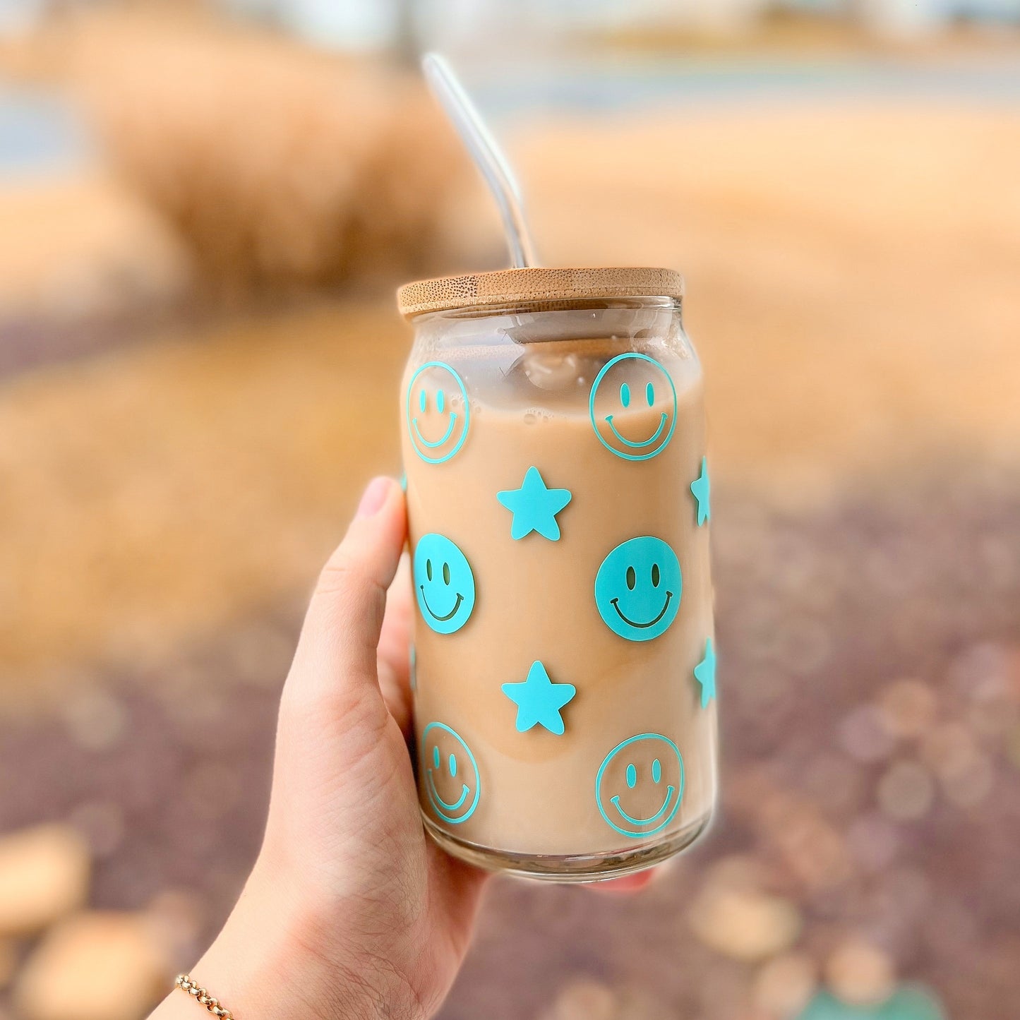 Smiley face | Glass Cup