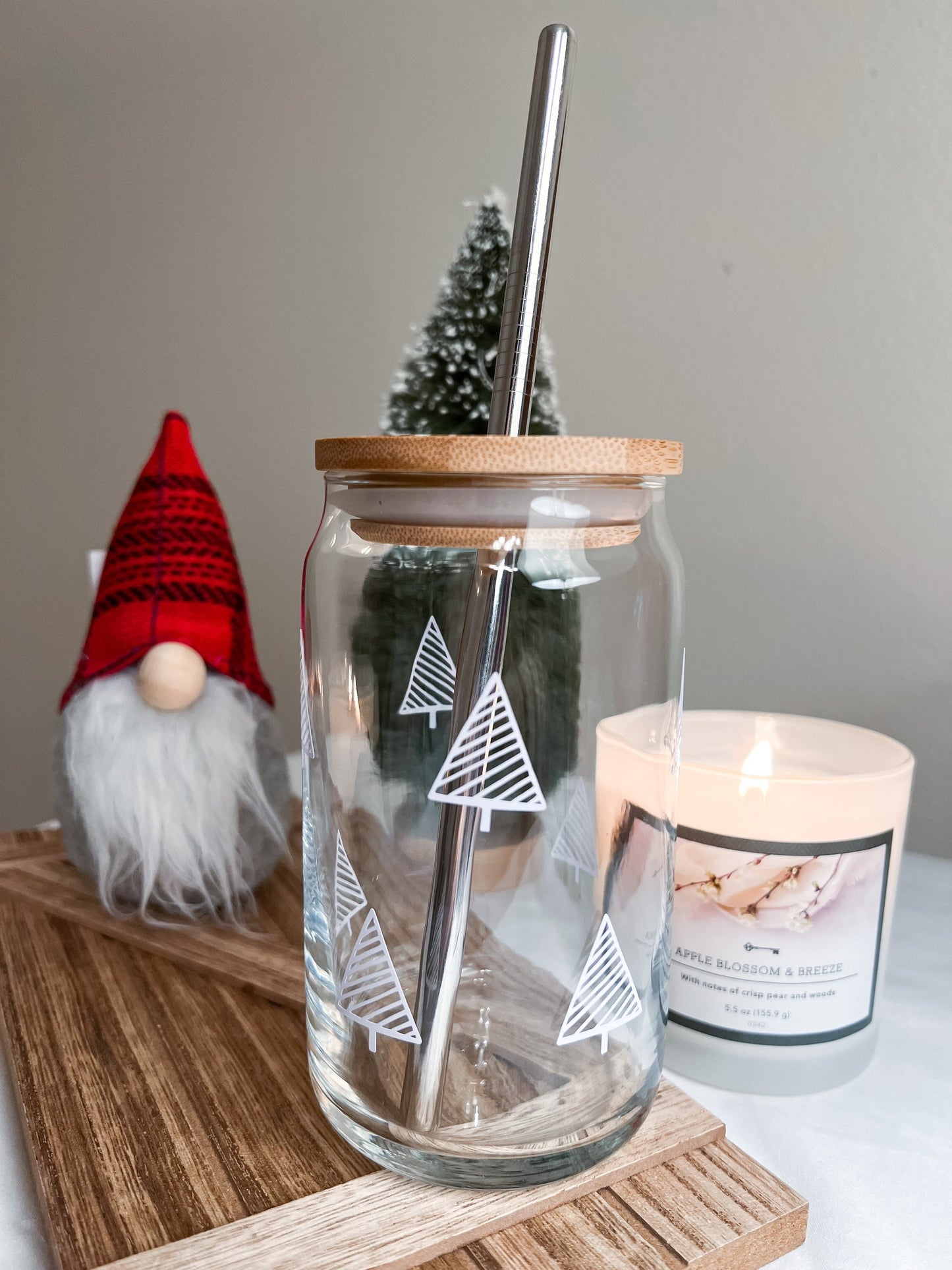 Merry Christmas | Glass Cup
